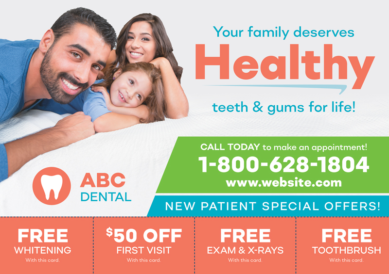 Dental Bulk Mail Postcard