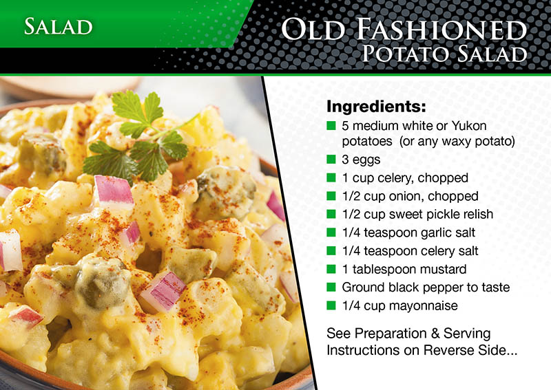 Direct Mail Recipe Postcard Marketing Idea