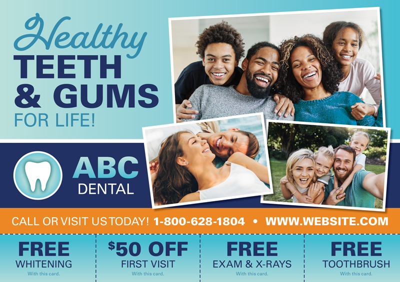 General Dentist Postcard Sample