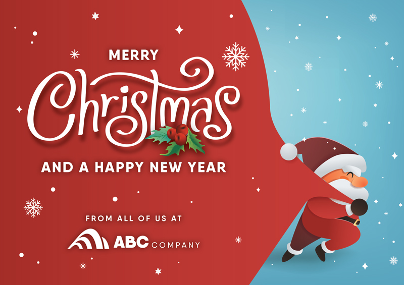 Christmas Holiday Postcard Idea