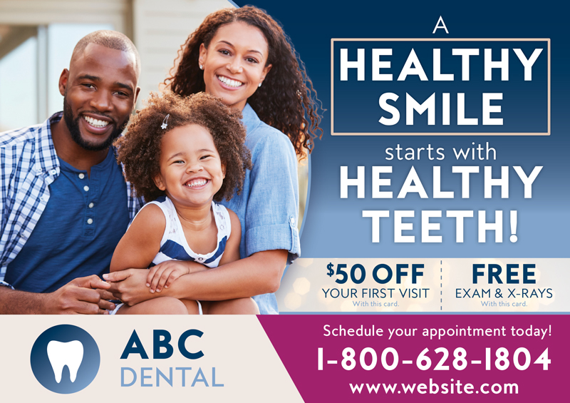 Healthy Smile Healthy Teeth Postcard