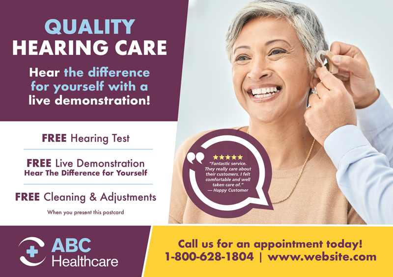 Hearing Loss Solution Marketing Example