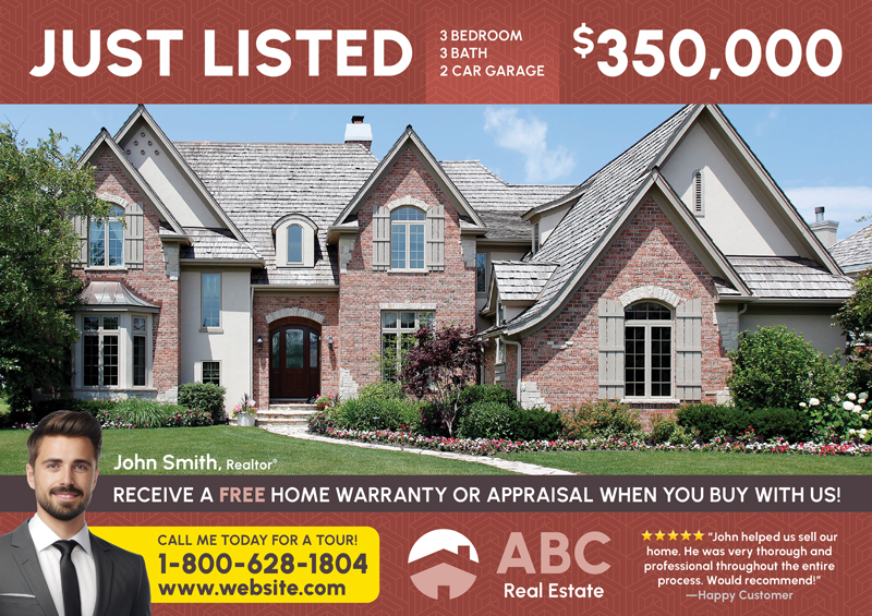 Just Listed Postcards EDDM