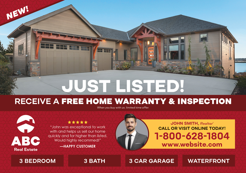 Just Listed Postcards