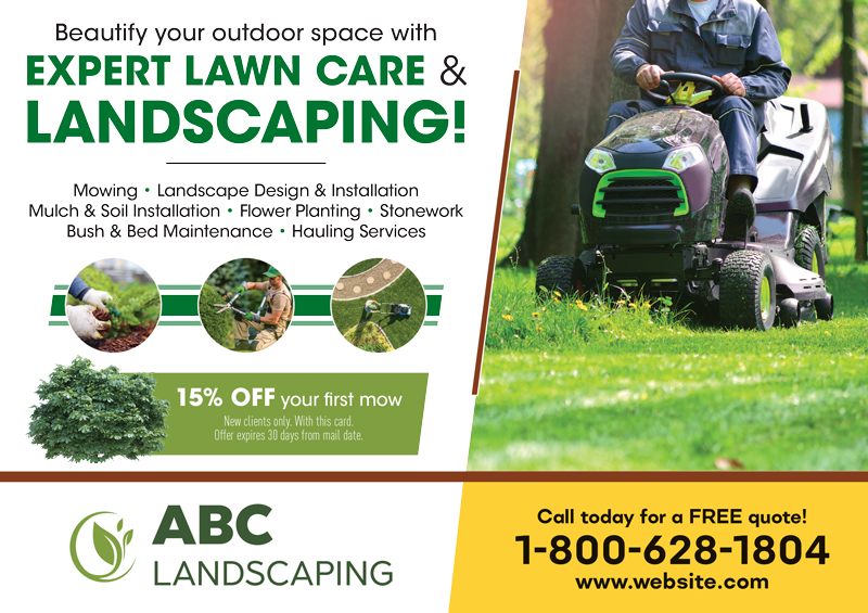 Landscape Design Postcard