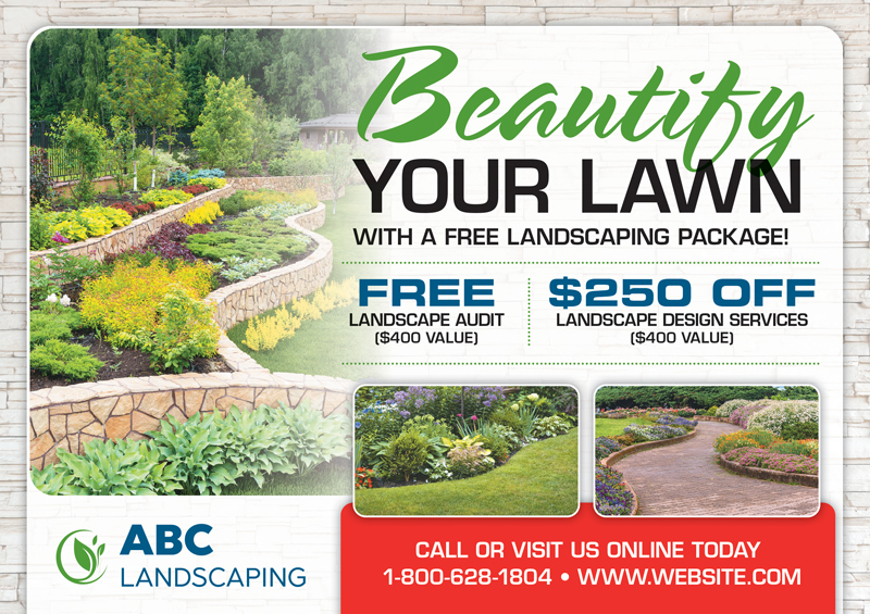 Lawn Care Postcard