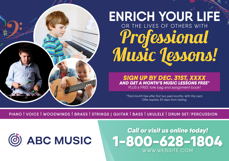 Music School Advertising