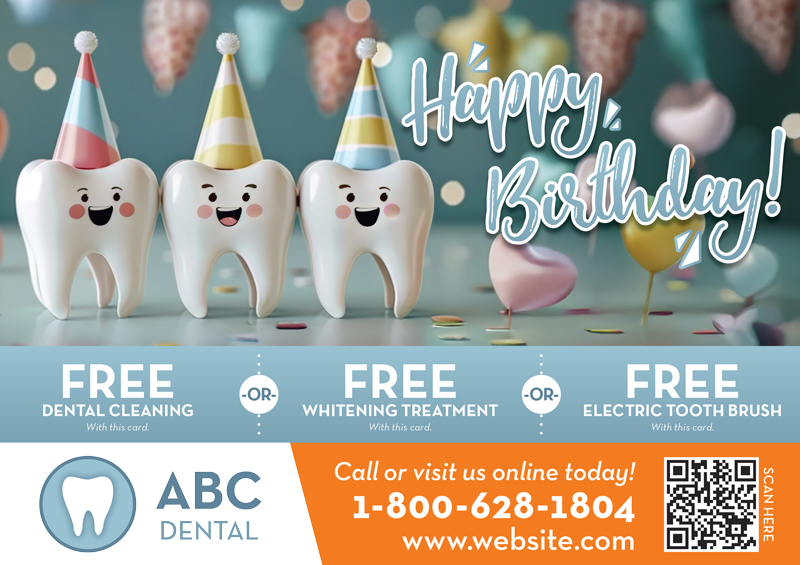 Personalized Dental Postcard