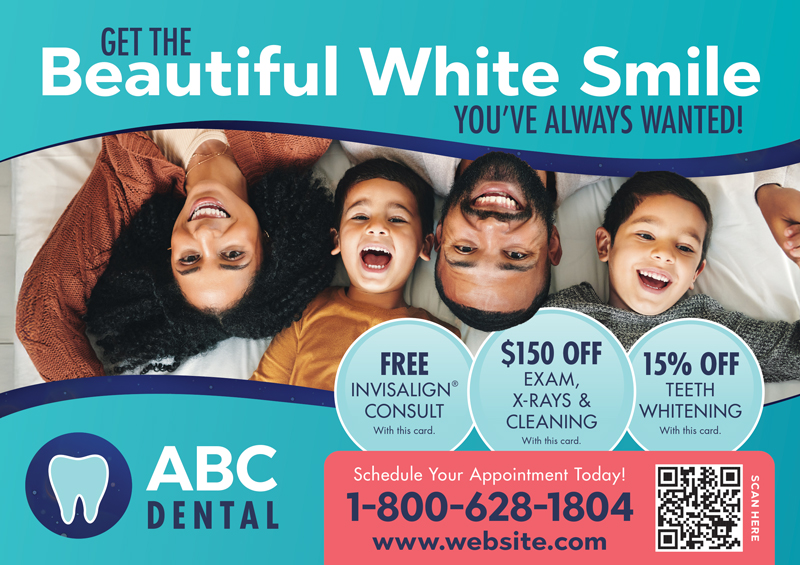 Postcard To Send To Dental Mailing Lists