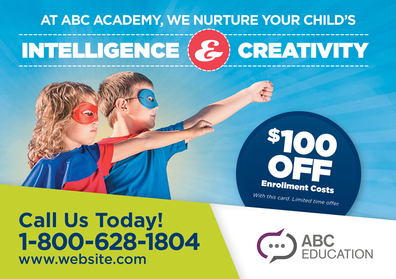 Private School Direct Mail Piece