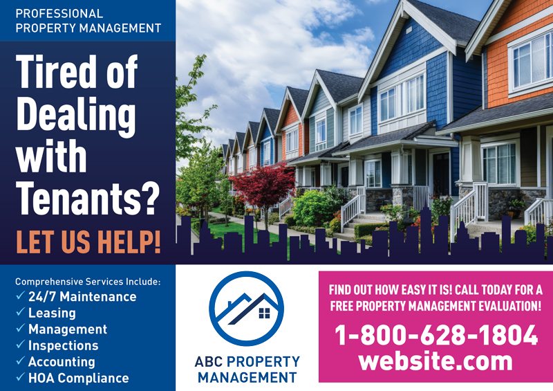 Property Management Postcards
