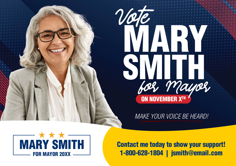 Push Card Political Campaign