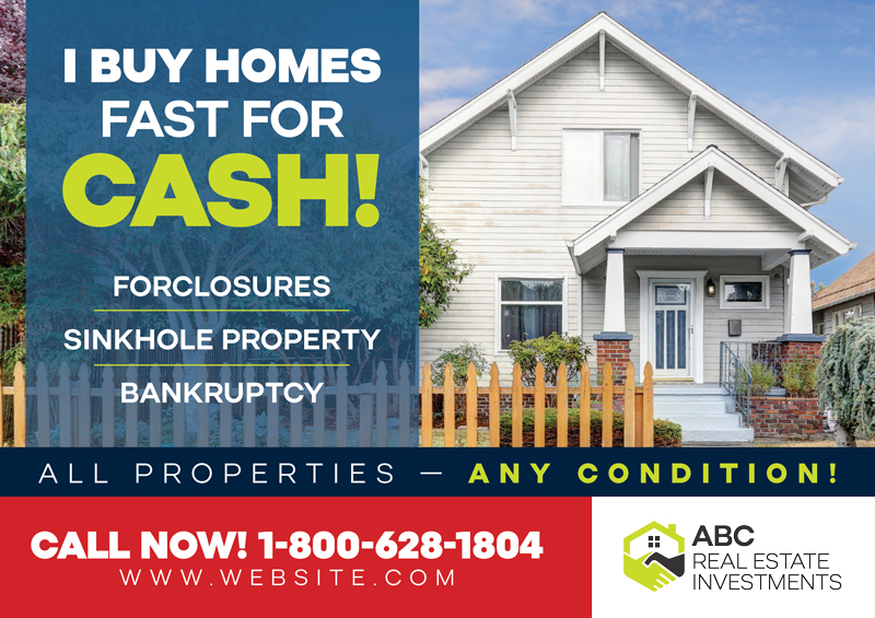 Real Estate Investor Postcards