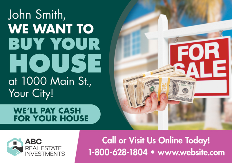 Real Estate Investor Postcards