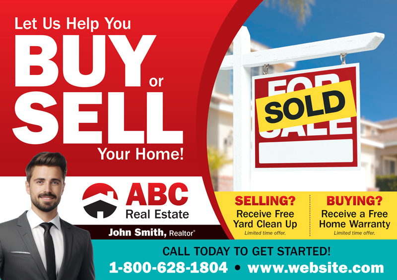 Realtor Marketing Postcards