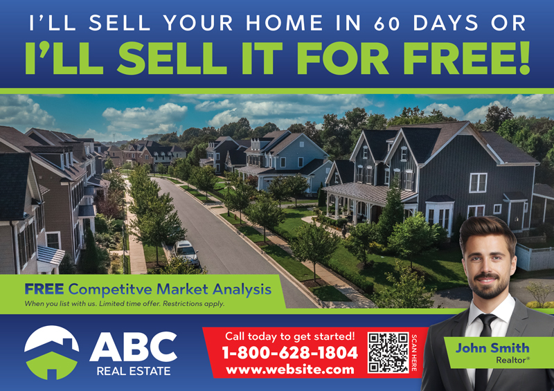 Sell Your Home Postcard Marketing