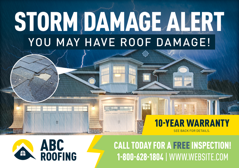 Storm Chasing Marketing Postcard