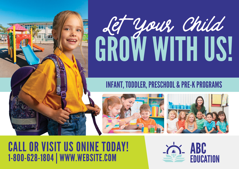 Summer Camp Marketing Postcard