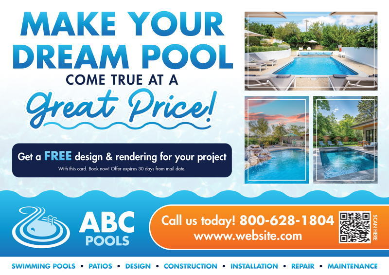 Swimming Pool Sales Marketing Sample