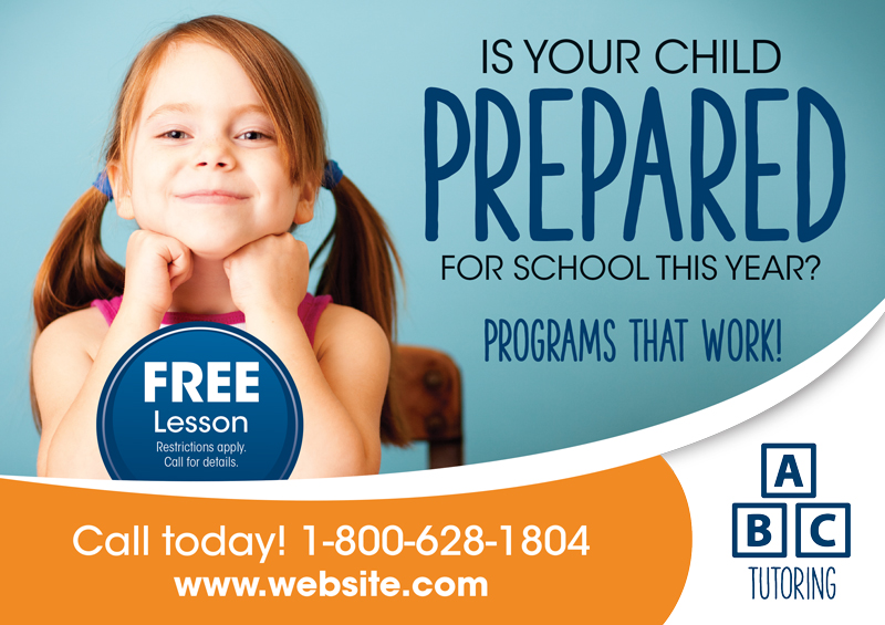 Tutoring Enrollment Marketing Design