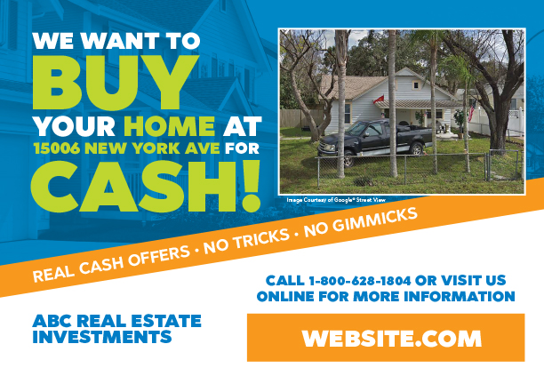 Real Estate Investment Postcard
