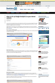 How to set up Google Analytics on your dental website