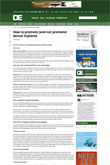 How to promote (and not promote) dental implants