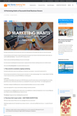 10 Marketing Habits of Successful Small Business Owners