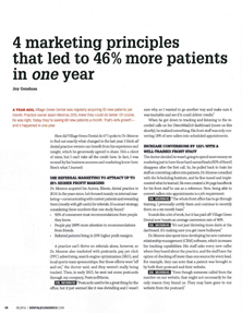 Marketing Principles that Led to 46% More Patients in One Year for this Dental Practice