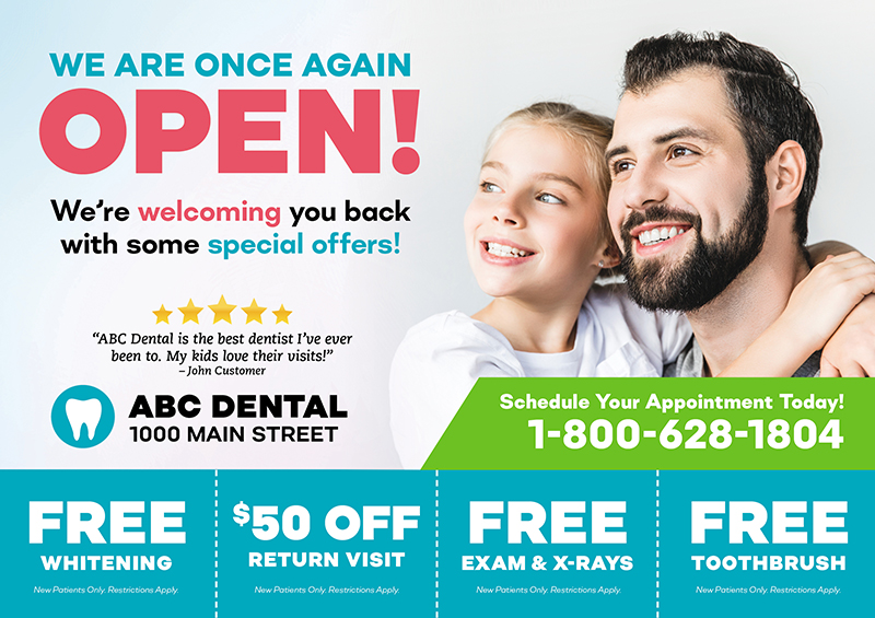 Gymnastics Open Again Postcard