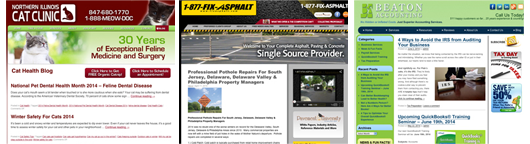 Custom Business Blog Designs