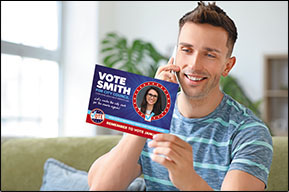 Everywhere Political Campaign Targeted Mail Pieces