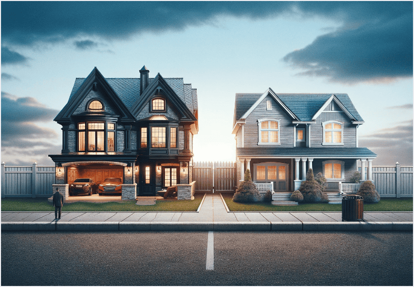 new to town targetting for home price