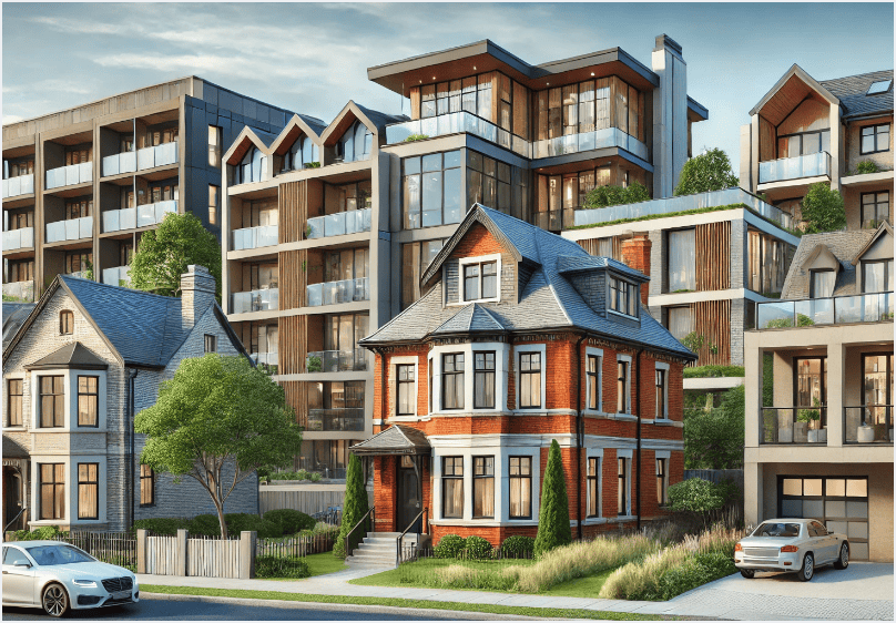 new to town targetting for property type