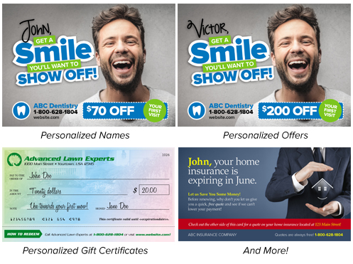 Personalized Postcards