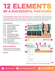 12 Elements of Successful Postcard