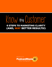 Know Thy Customers Worksheet